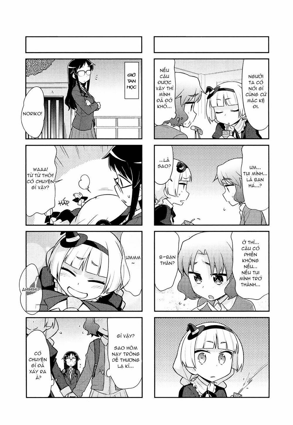 majyo to houki to kurobuchi megane chapter 26 7