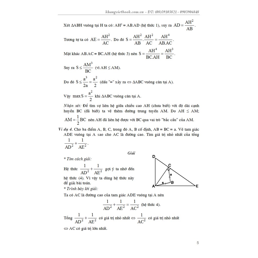 Sách - Phát triển tư duy sáng tạo giải toán Hình học 9