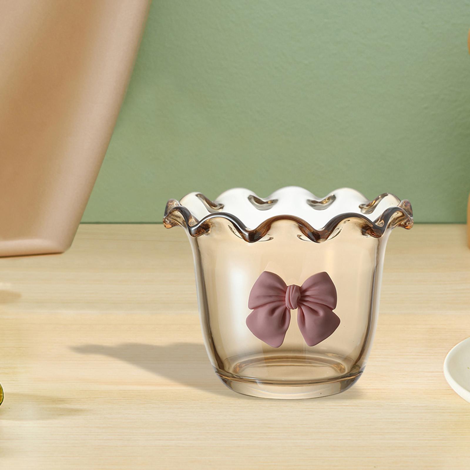 Ice Cream Cups Salad Appetizer Clear Glass Bowls for Coffee Ice Cream Juices