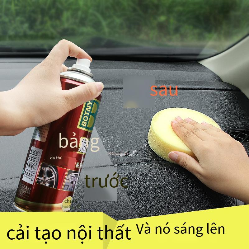 Bảng điều khiển phong cách mới nhất bằng sáp làm thơm ô tô bảng điều khiển bằng sáp loại bỏ bụi làm sạch nội thất kính bảo dưỡng nhựa nâng cấp da bảo dưỡng sáp
