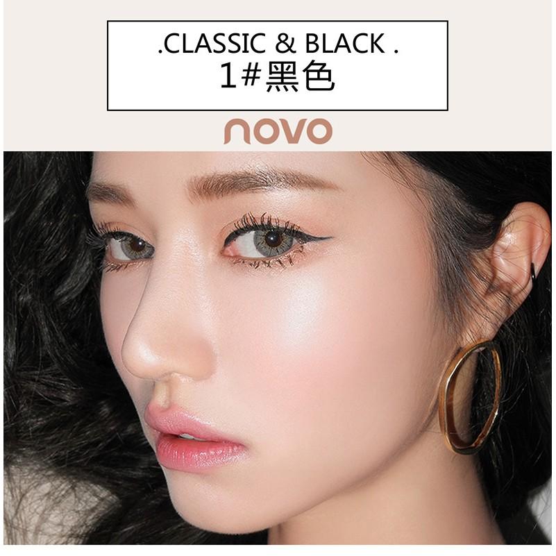 Bút kẻ mắt dạng lỏng không lem không trôi NOVO thiết kế vân kim cương
