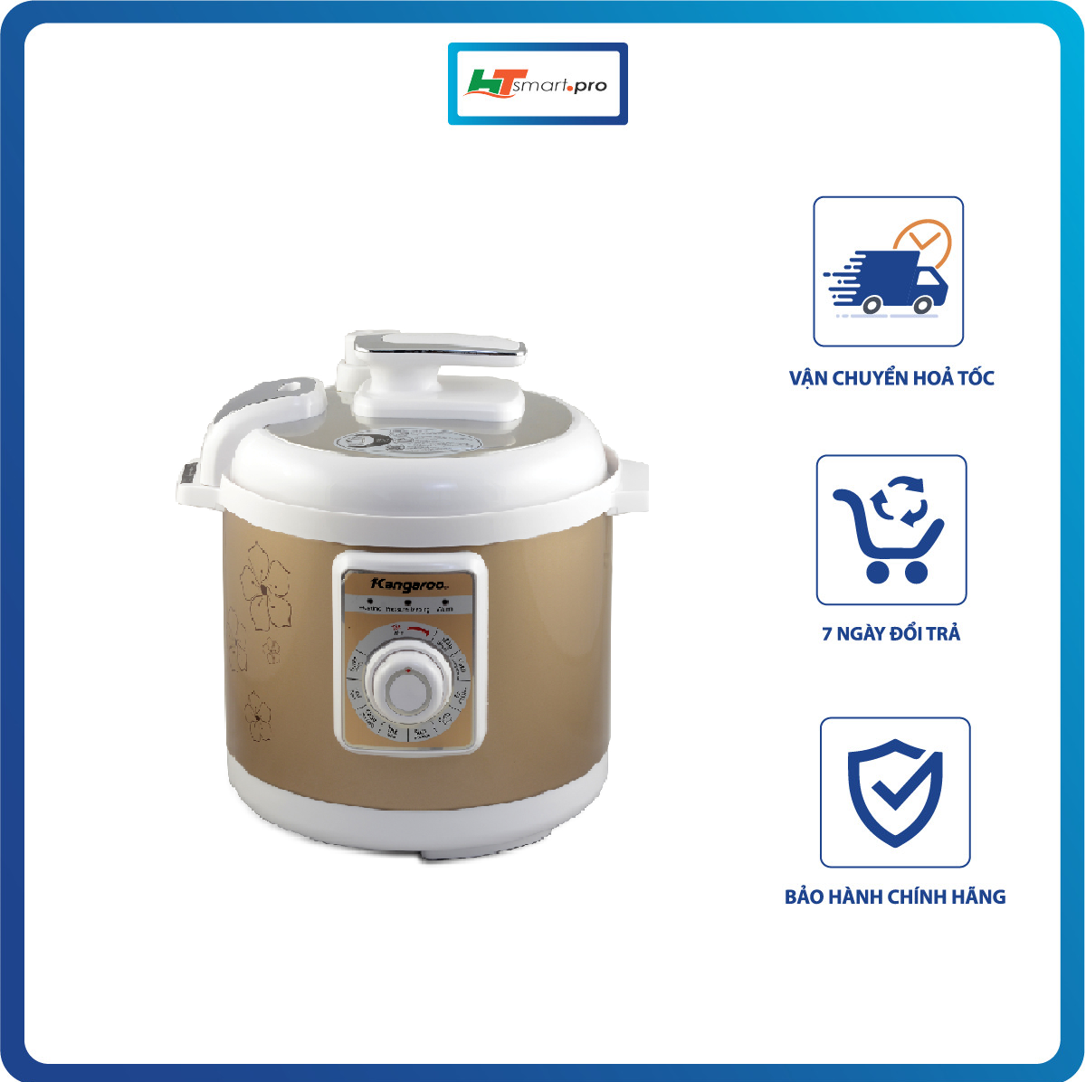 Nồi áp suất đa năng Kangaroo KG137 (6L) - hàng chính hãng