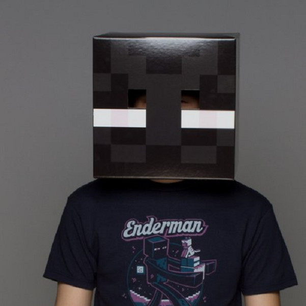 Đầu hoá trang Enderman Minecraft