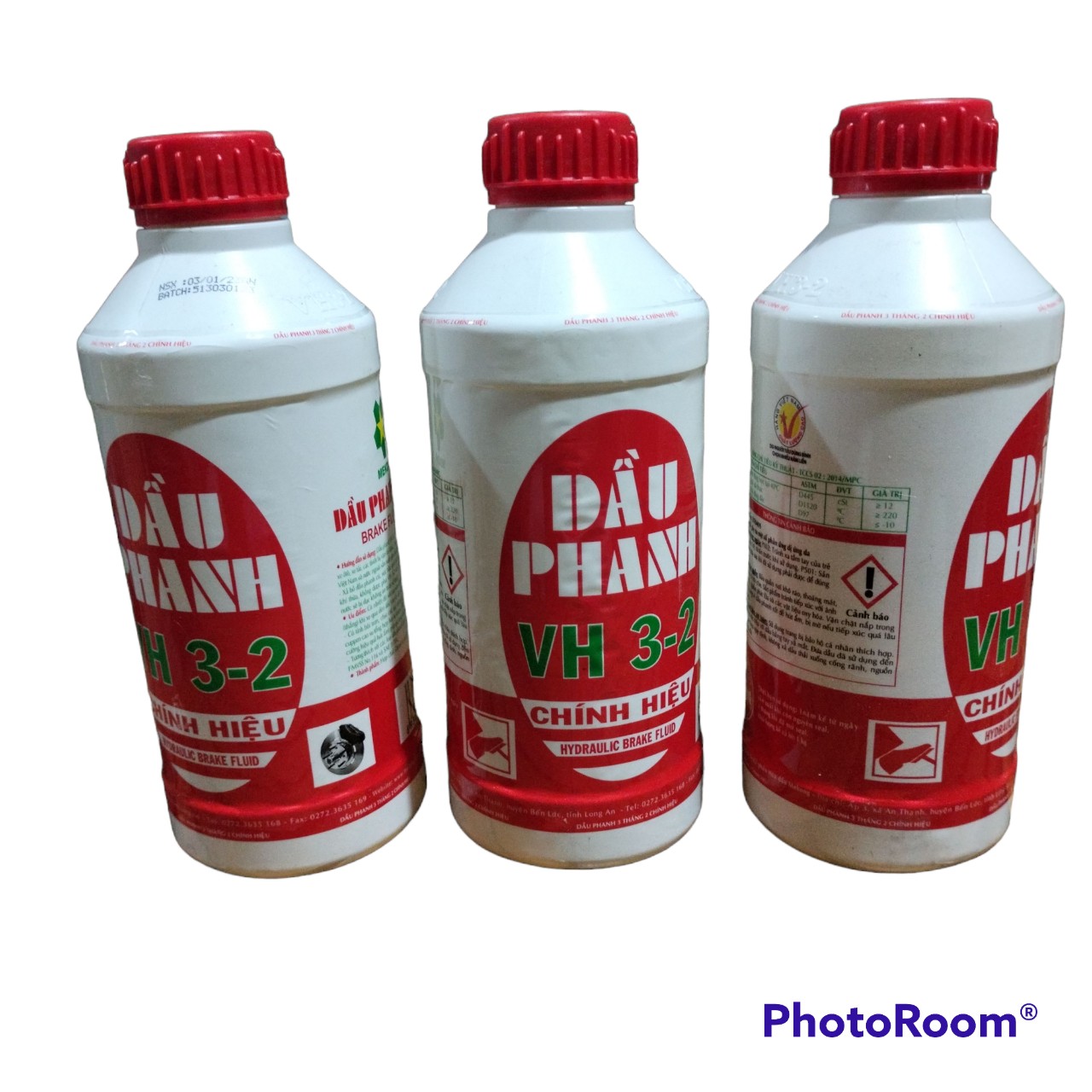 Dầu phanh (dầu thắng) MEKONG VH 3-2, loại 830ml/ 1 kg. Hàng Việt Nam chất lượng cao.