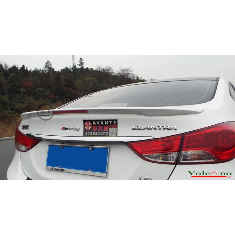 ĐUÔI GIÓ LIỀN CỐP - cánh lướt gió dành cho xe ô tô Hyundai Elantra 2012-2017 màu trắng