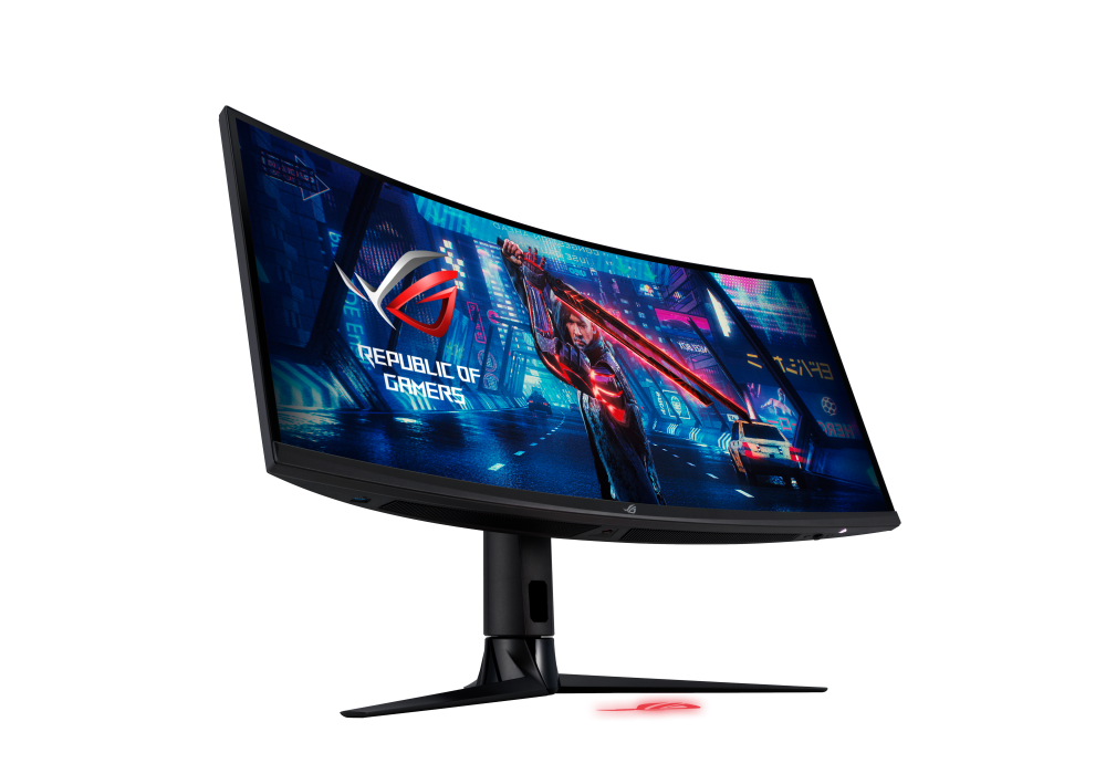 Màn hình chơi game ROG Strix XG349C – 34 inch UWQHD (3440 x 1440), có thể ép xung 180Hz (Trên 144Hz), 1ms (GTG), Đồng bộ làm mờ chuyển động cực thấp, USB Type-C, 135% sRGB, tương thích G-Sync *, DisplayHDR  400 - Hàng chính hãng