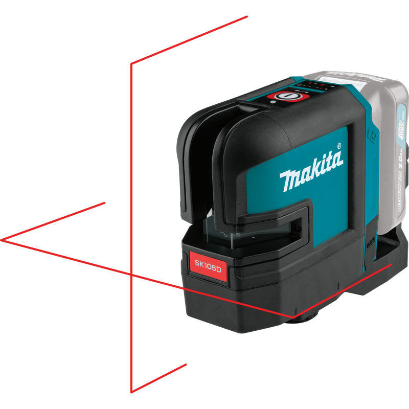 MÁY CÂN MỰC TIA ĐỎ LASER DÙNG PIN 12V 25M MAKITA SK105DZ - HÀNG CHÍNH HÃNG