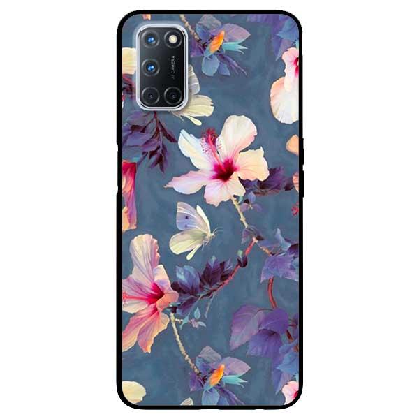 Ốp lưng dành cho Oppo A52 - Oppo A72 - Oppo A92 - Hoa Bướm Trắng