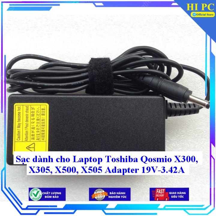 Sạc dành cho Laptop Toshiba Qosmio X300 X305 X500 X505 Adapter 19V-3.42A - Kèm Dây nguồn - Hàng Nhập Khẩu