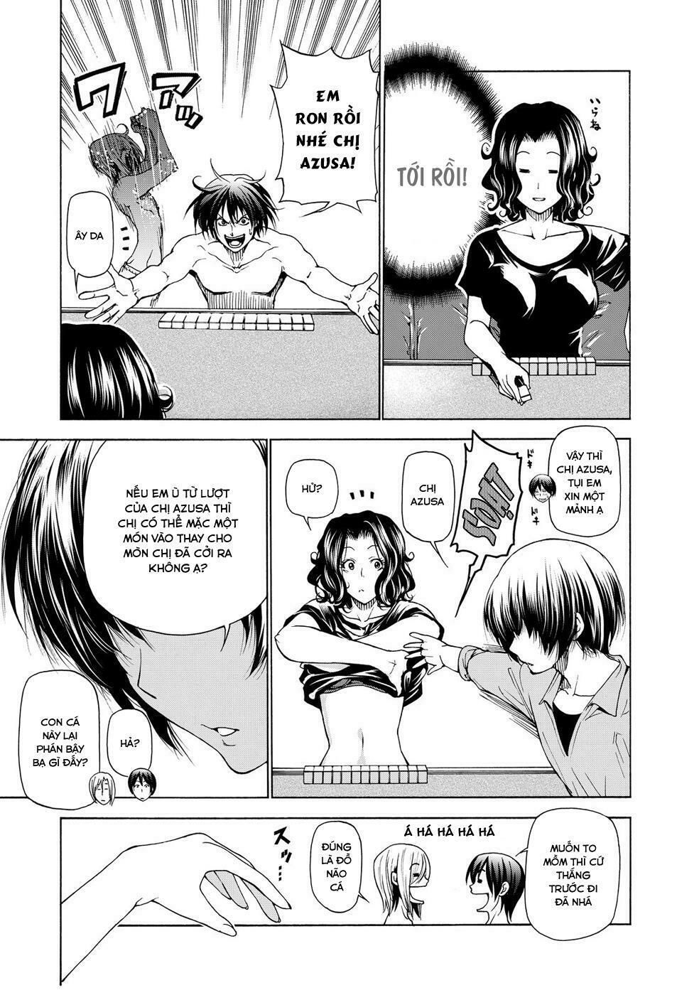 cô gái thích lặn - grand blue chapter 23.5 15