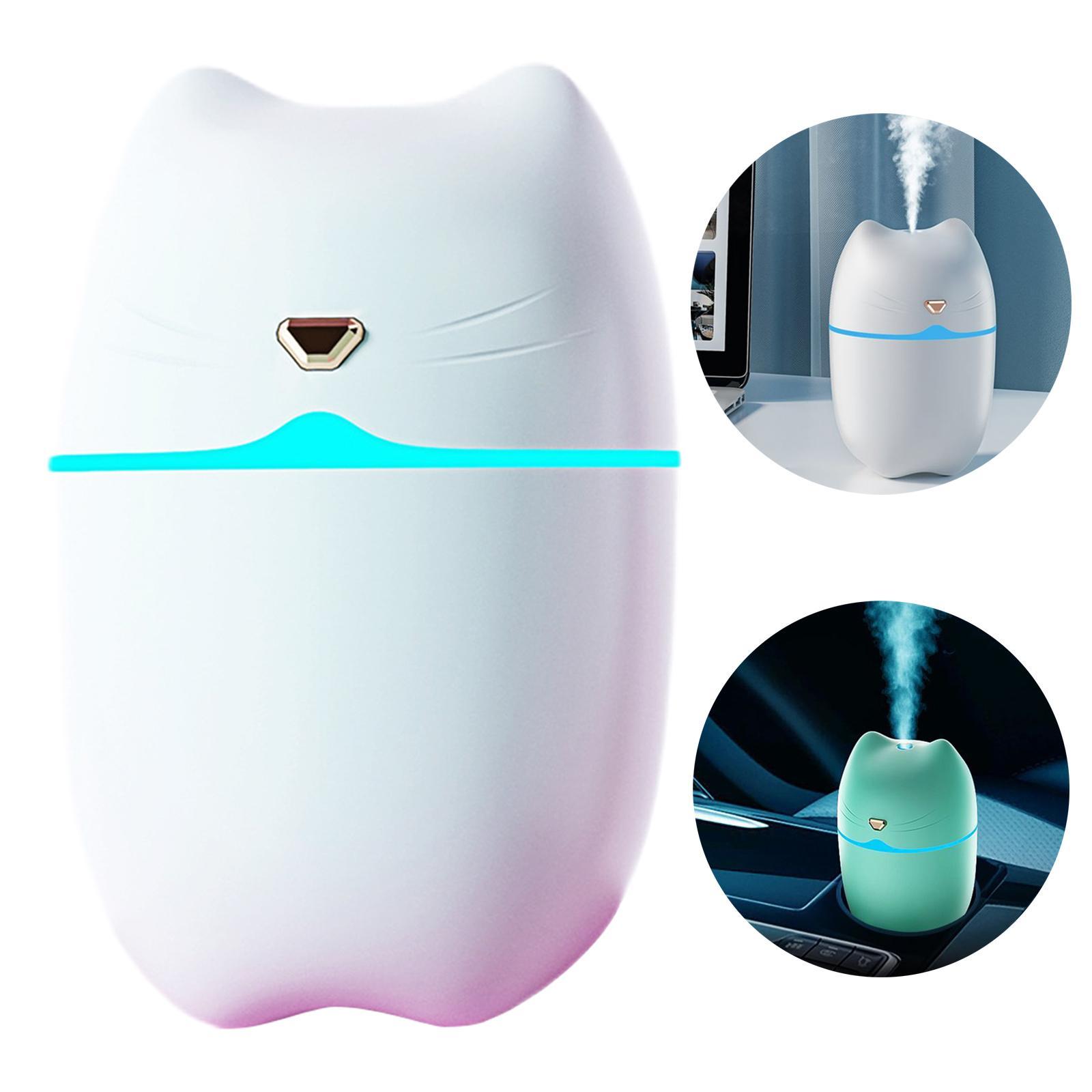 260ml Cat Mini Humidifier Essential Oil Diffuser