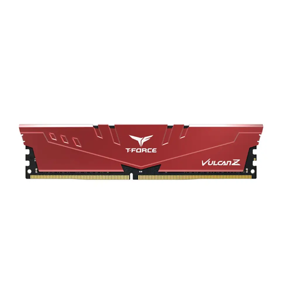 Ram máy tính Team T-Force Vulcan Z Red 16GB DDR4 3600MHz Tản dày - Hàng chính hãng Viễn Sơn phân phối