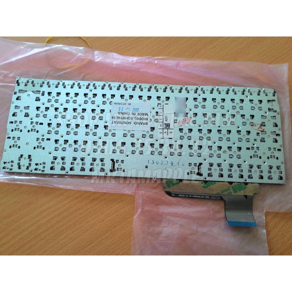 BÀN PHÍM LAPTOP DÀNH CHO ASUS X201 dùng cho EeeBook E200 Q200 S200 X201 X202 X205 T200
