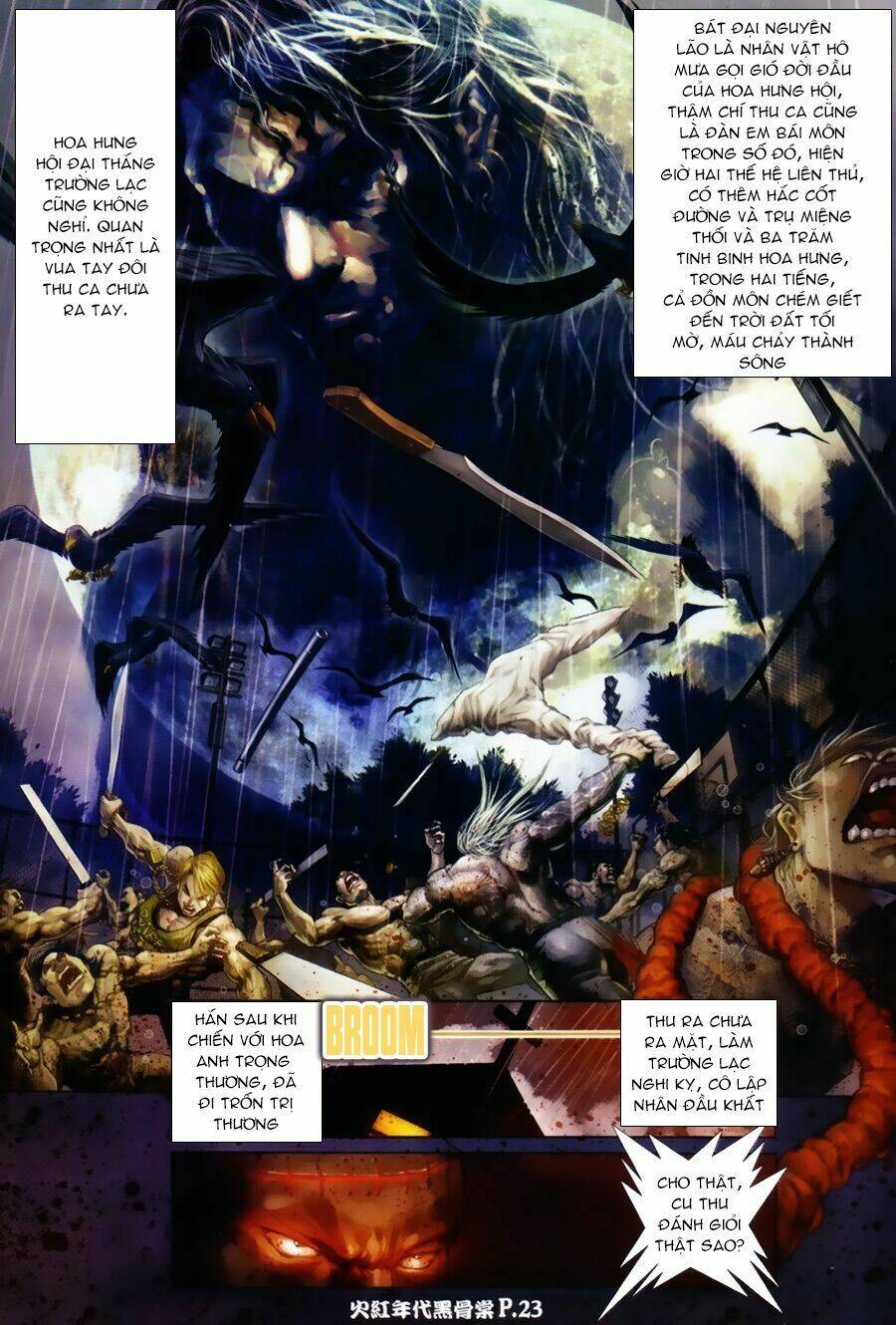 hỏa hồng niên đại hắc cốt đường chapter 4 8