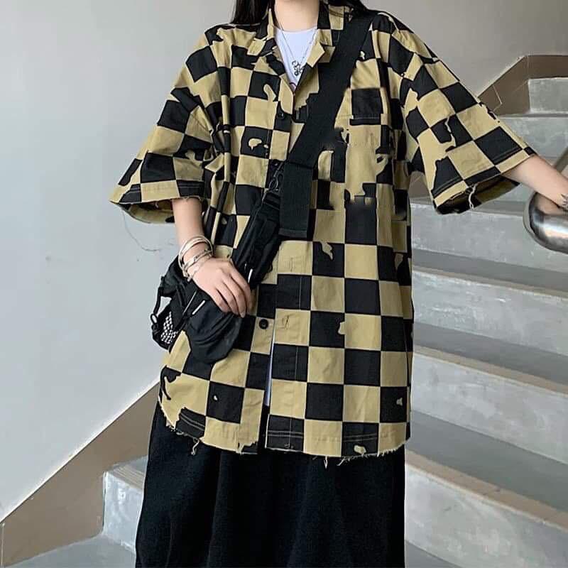 Áo sơ mi caro nam nữ cực hot