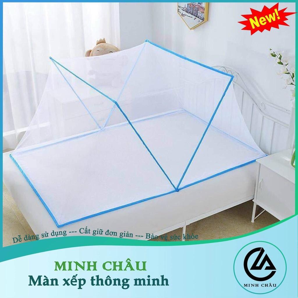 Màn mùng xếp chống muỗi thông minh gấp gọn Minh Châu