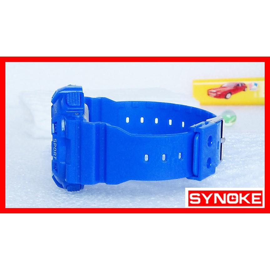 ĐỒNG HỒ TRẺ EM BÉ TRAI, BÉ GÁI SYNOKE 9328 DÂY SILICON CHỐNG NƯỚC (XANH) K