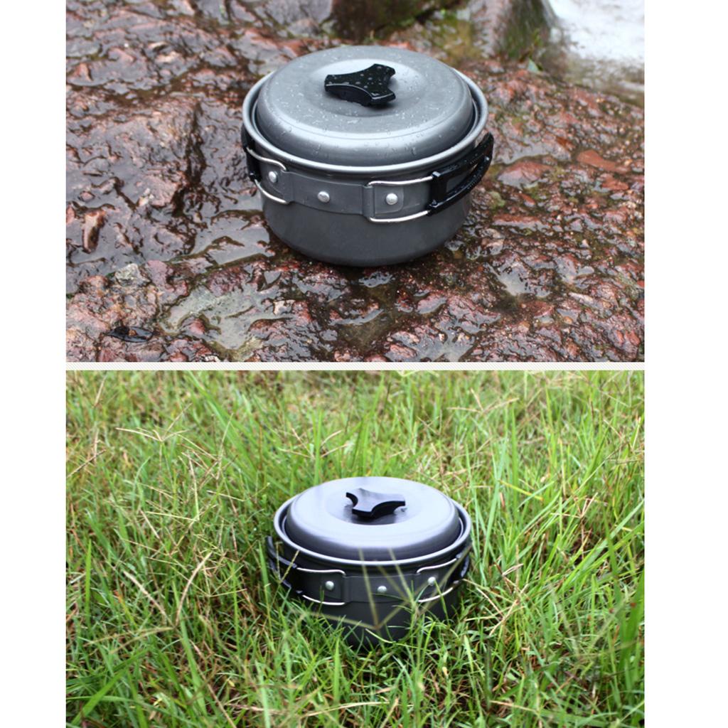 Foldable Rice Cooker for Travel Outdoor Durable Campfire Cooking Pot
