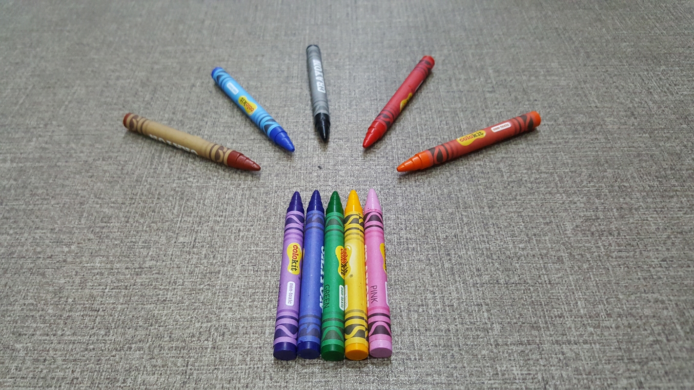 Bộ 3 Sáp Màu Colokit CR-C016 - 12 Màu