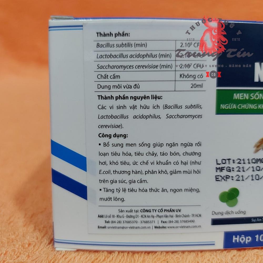 NEO LIFE - men sống cao cấp cho gà đá , khó tiêu , chướng hơi , tiêu chảy