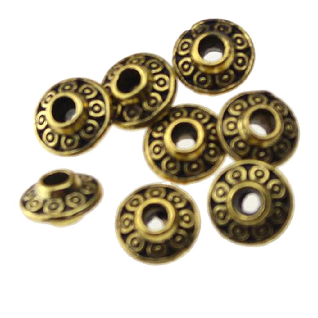 100Pcs  Style Spacer Beads Accessories DIY Jewelry Making