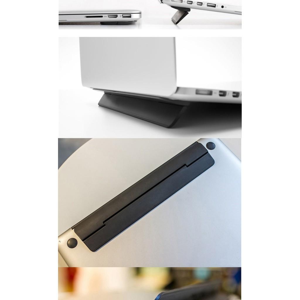 ️KickFlip Đế Tản Nhiệt Laptop dành cho Macbook Siêu Mỏng Dạng Dán &amp; Gập Dưới Lưng Máy