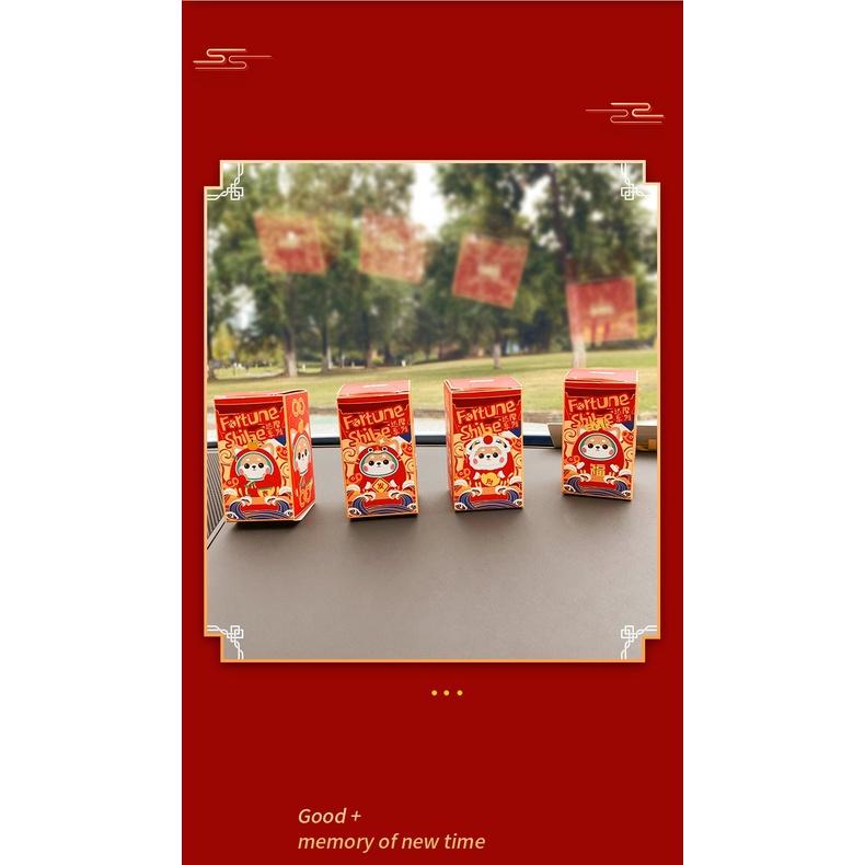 Dây treo trang trí gương chiếu hậu hoạt hình tài lộc may mắn