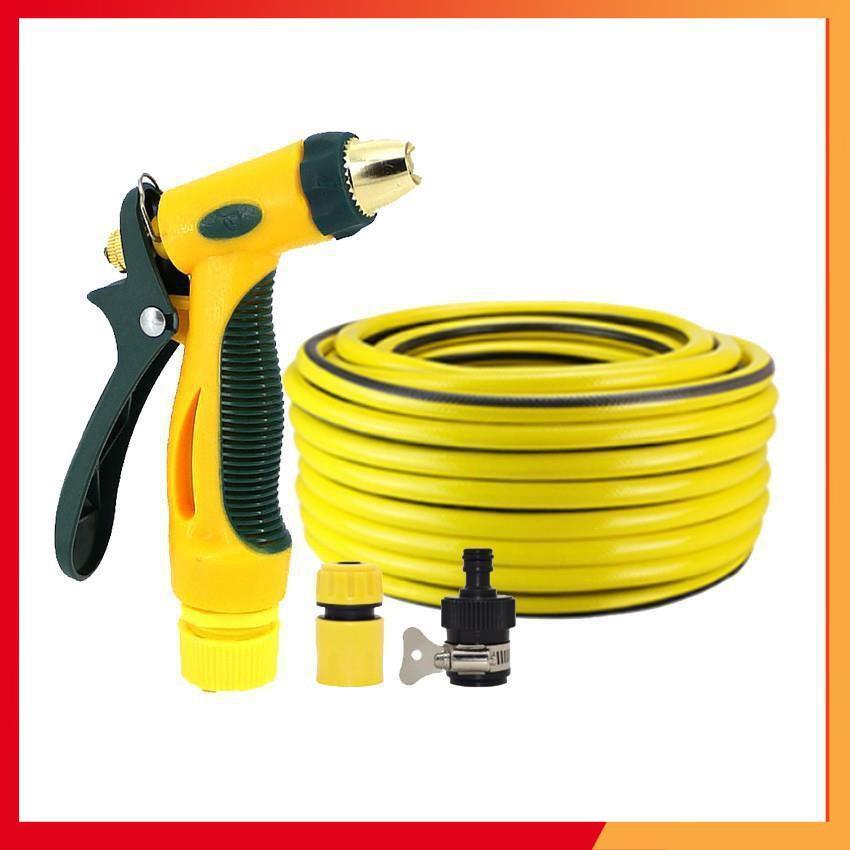 Bộ dây vòi xịt nước rửa xe,tưới cây tăng áp 3 lần 3-5m 206317
