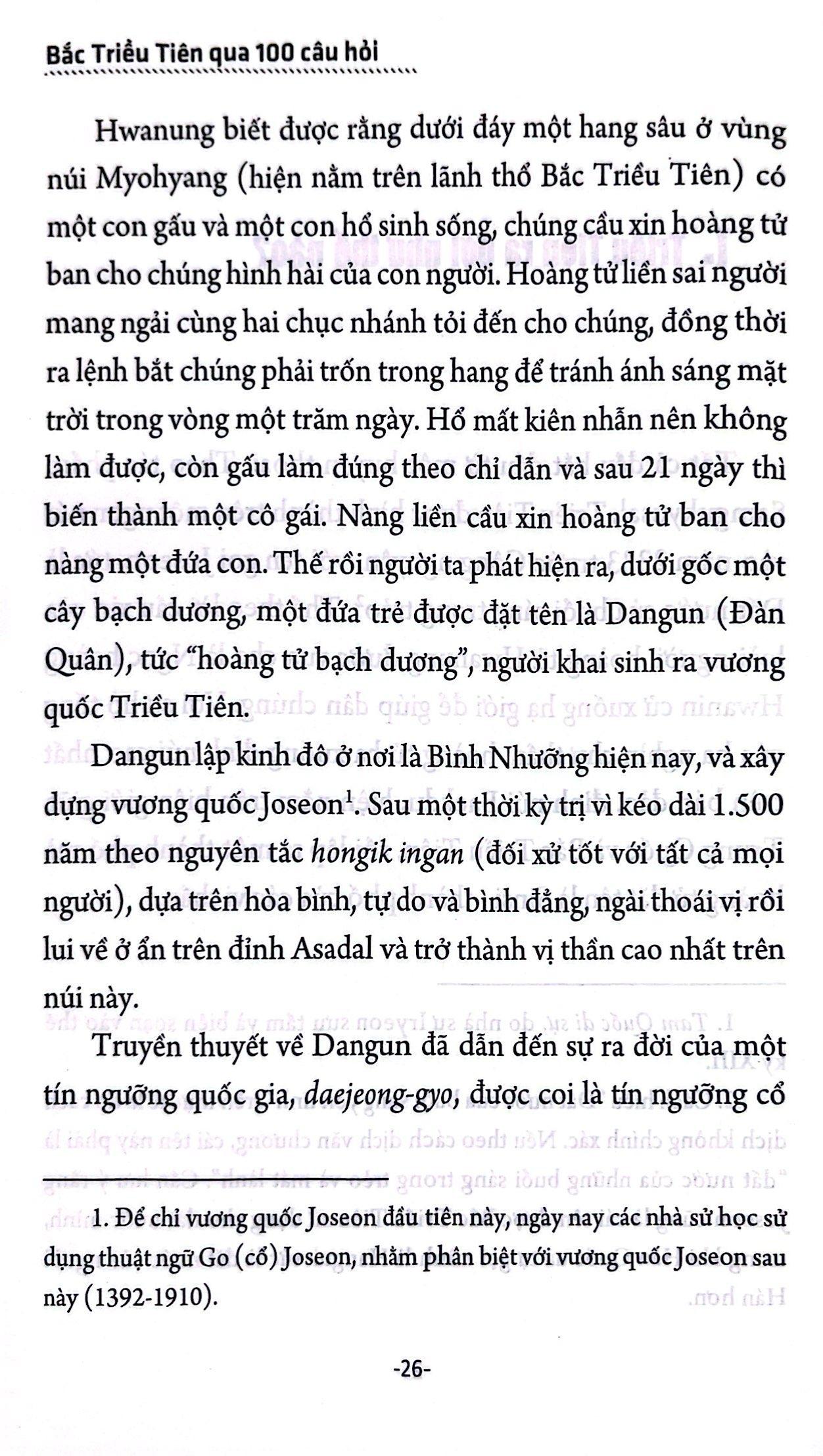 Bắc Triều Tiên Qua 100 Câu Hỏi