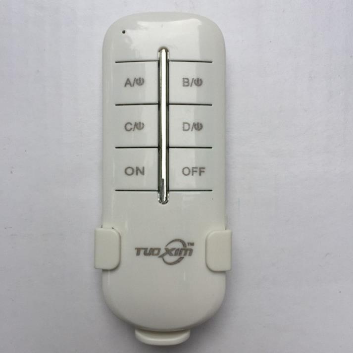 Công tắc điều khiển từ xa rf kèm remote sóng RF 315mhz 1 2 3 4 kênh xuyên tường TuoXim