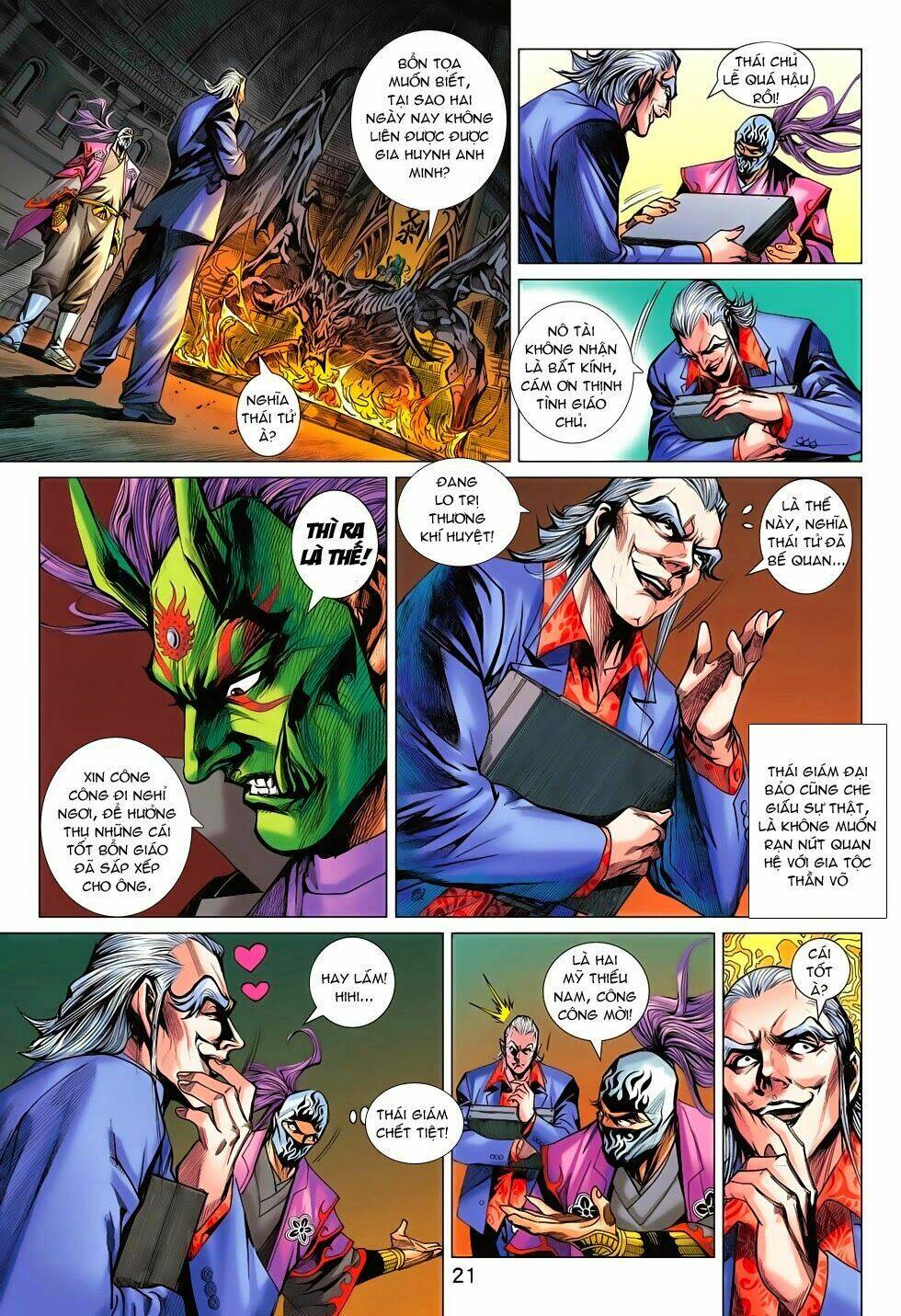 tân tác long hổ môn chapter 700 21