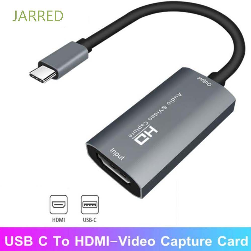 Thẻ ghi hình video HDMI JARRED USB-C sang Type C 1080P phích cắm và sử dụng 4K HDMI
