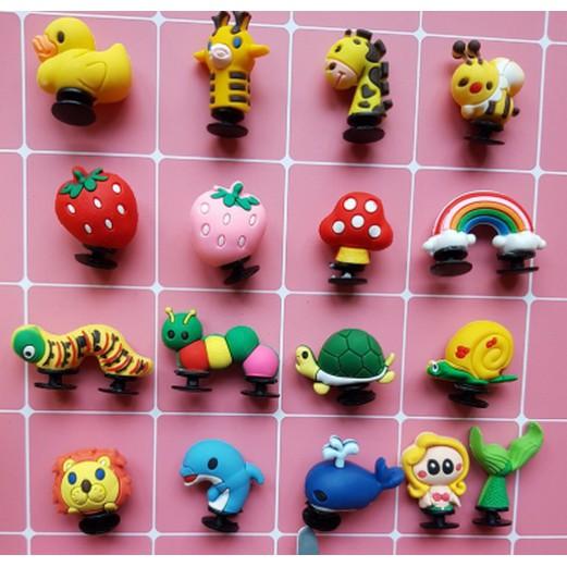 Sticker Jibbitz 3D gắn dép siêu cute - siêu rẻ