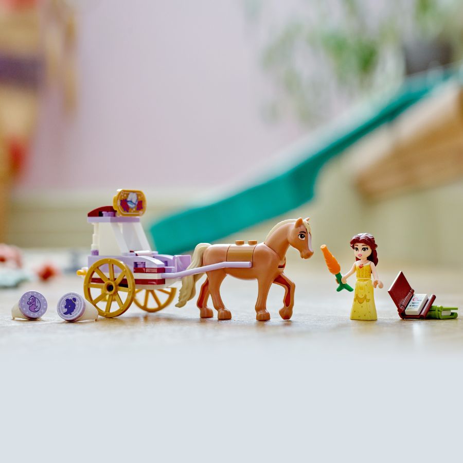 Đồ Chơi Lắp Ráp Cỗ Xe Ngựa Phiêu Lưu Của Belle LEGO DISNEY PRINCESS 43233 (62 chi tiết)