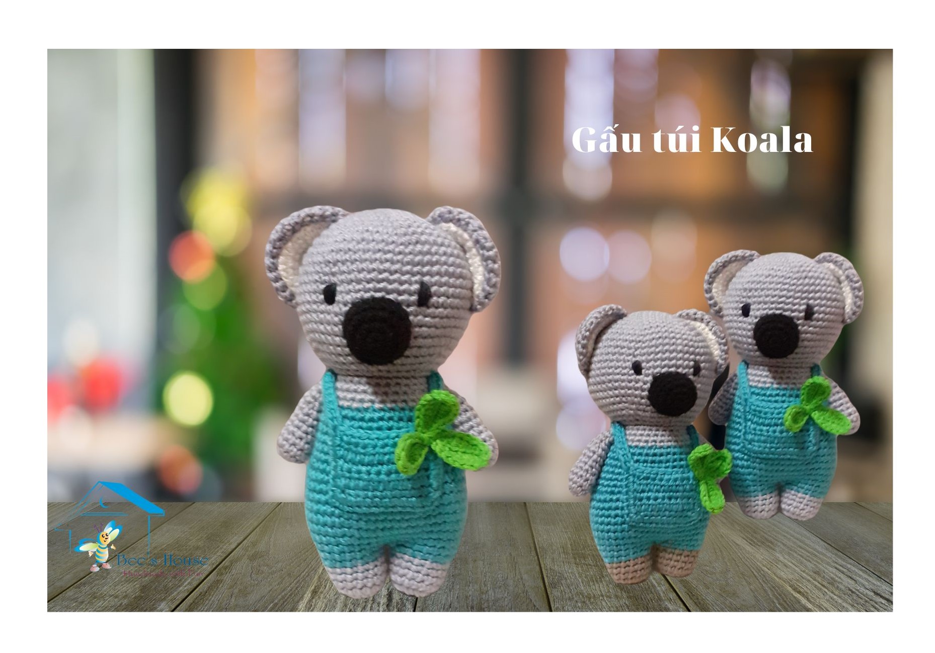 Gấu Koala_Thú bông len