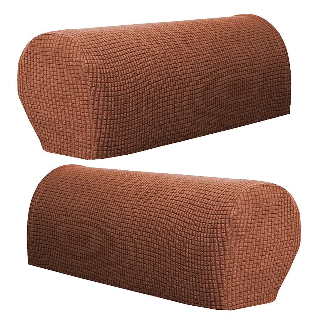 Set of 6 Flannel Furniture Sofa Armrest Covers Protectors