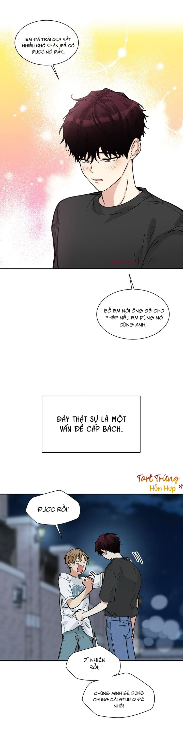 lỡ hàng xóm nhà bên là ma cà rồng thì sao?! chapter 3 23