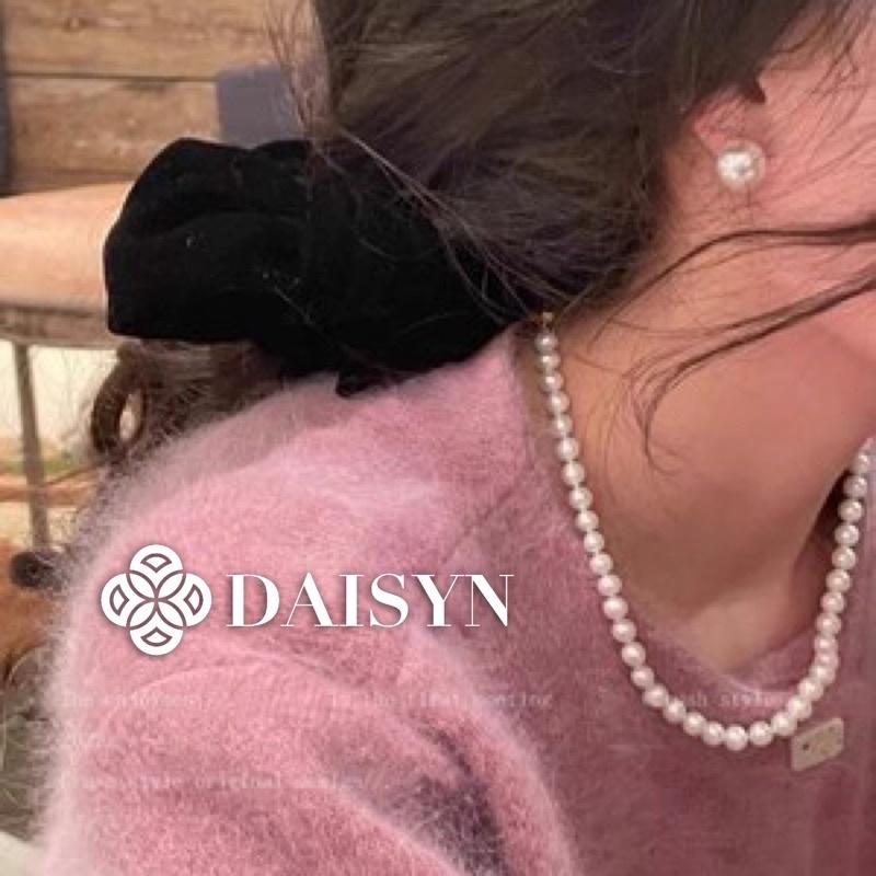 N403 vòng cổ hạt Trai, dây chuyền hạt bẹt dây chuyền choker hạt nhiều kích cỡ kiểu dáng sang trọng cho nữ