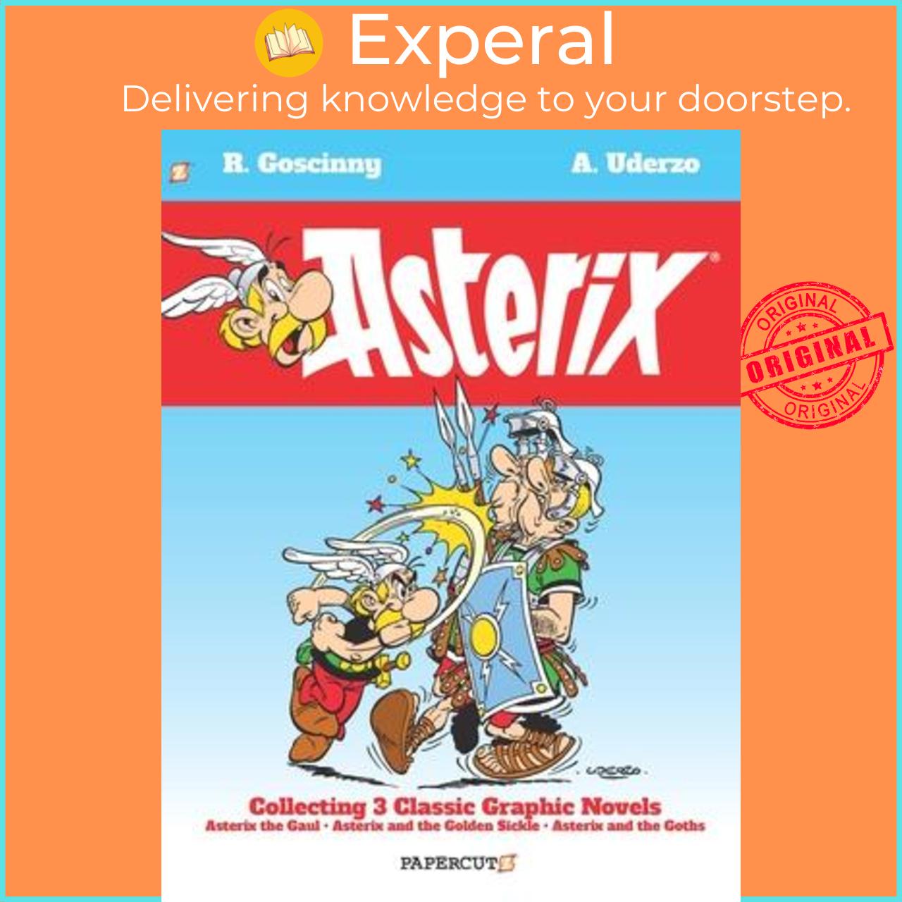 Sách - Asterix Omnibus #1 - Collects Asterix the Gaul, Asterix and the Golden S by Rene Goscinny