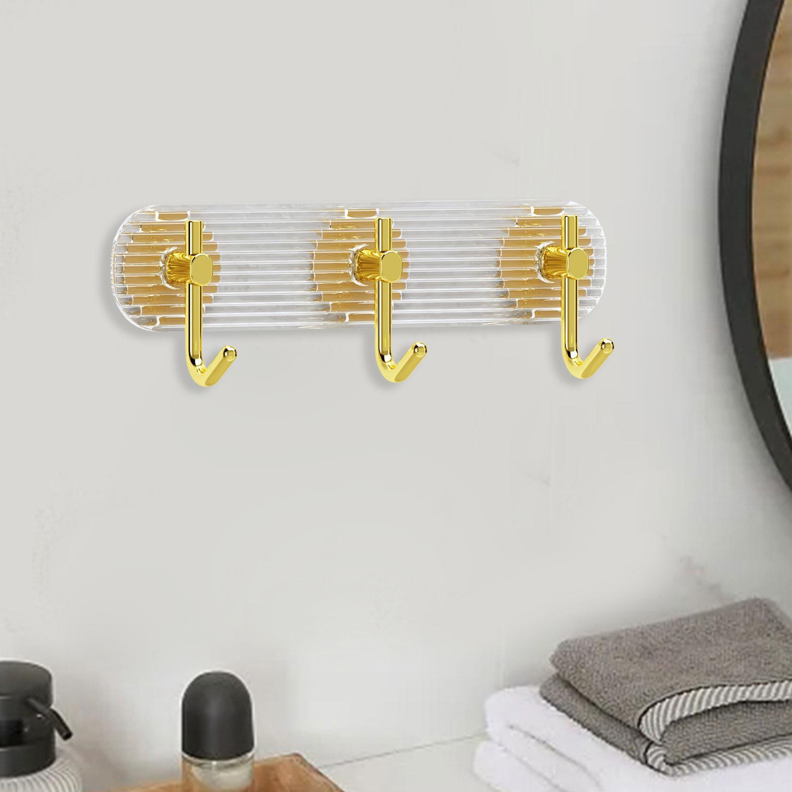 Door Hooks Nail Free Reusable Heavy Duty Coats Hooks for Hat Towel Robe Home