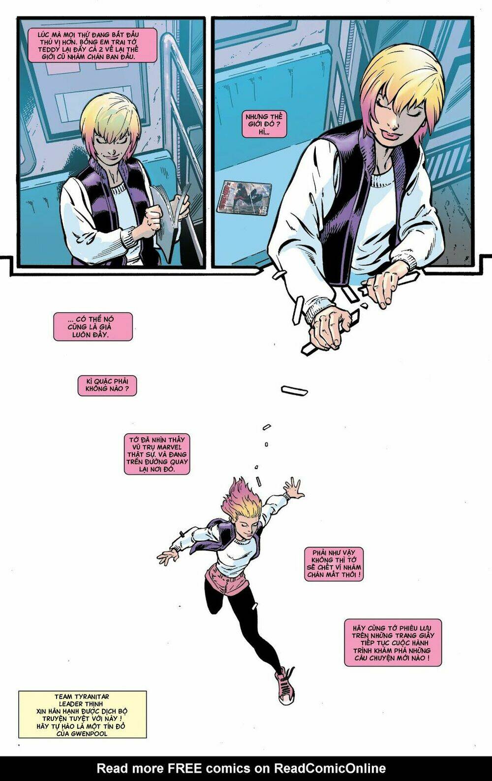 gwenpool siêu phàm chapter 14.1 3