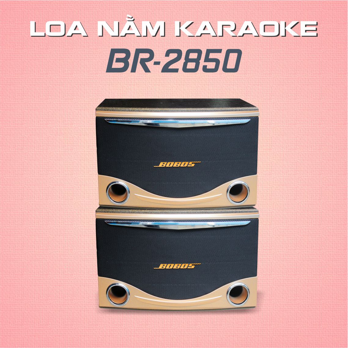 LOA NẰM KARAOKE VÀ NGHE NHẠC BOBOS BR-2850 (Hàng chính hãng)