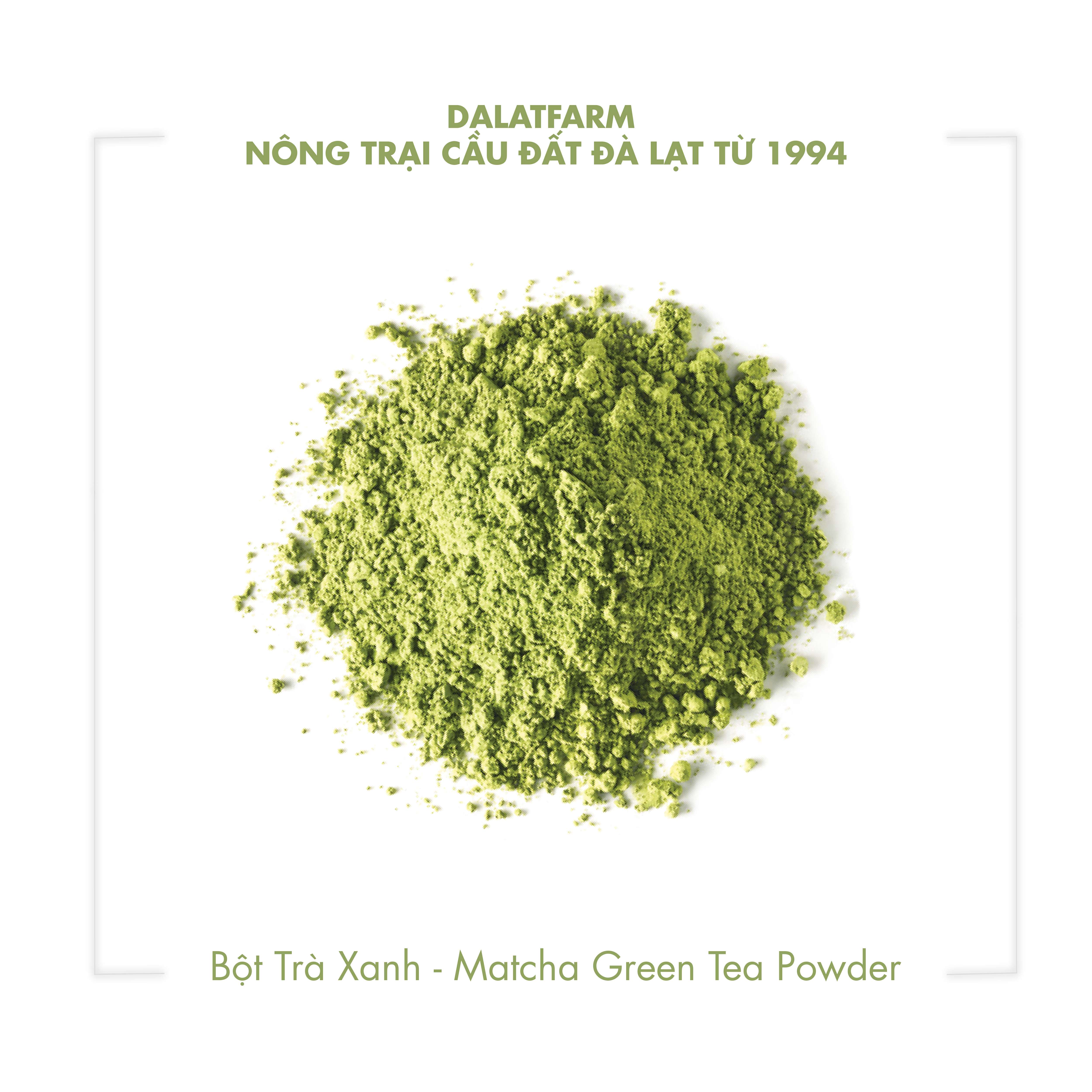 Bột Matcha Trà Xanh Dalat Farm - Túi 110Gr