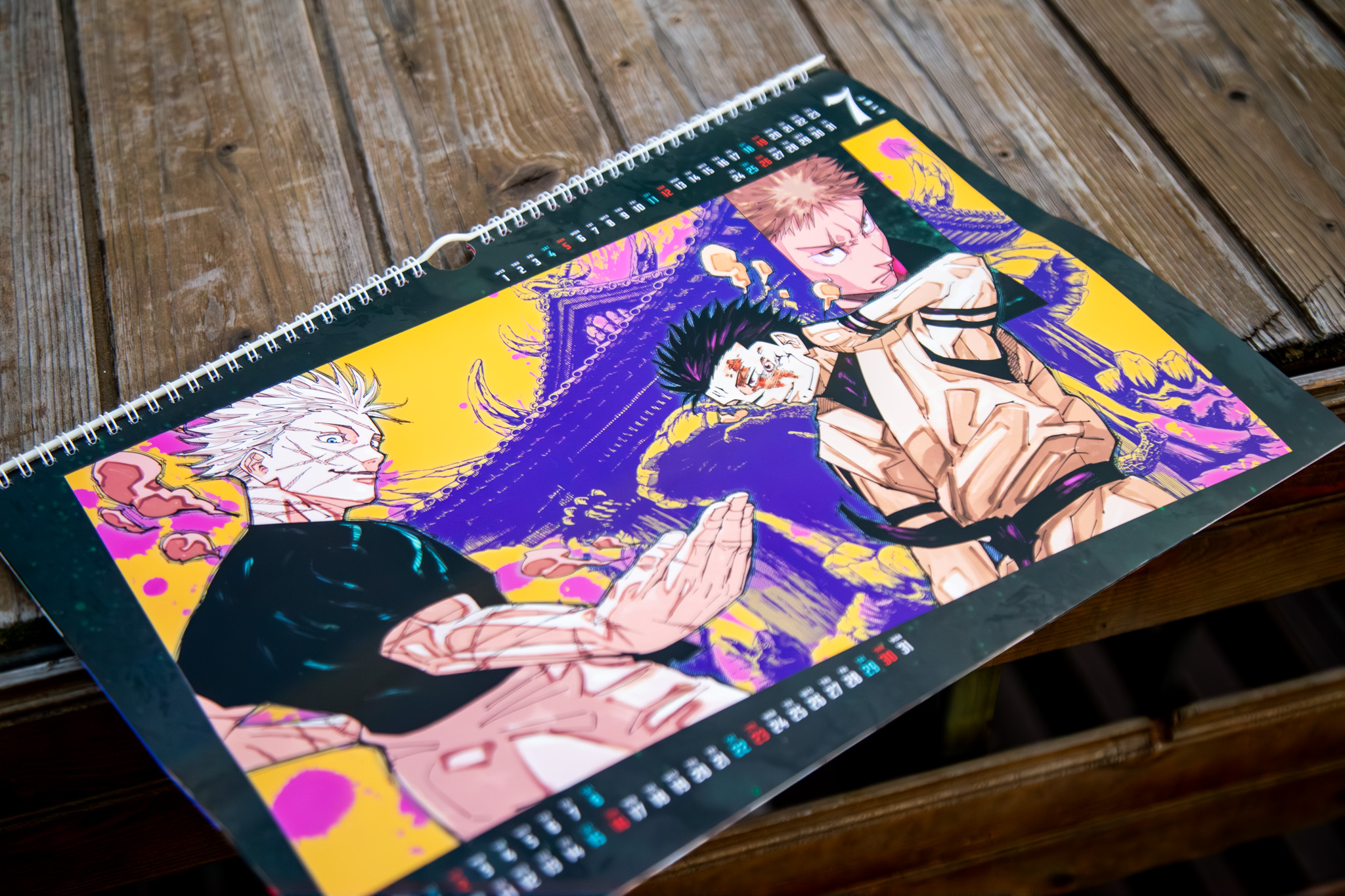 Lịch manga- Lịch Treo Tường Chú Thuật Hồi Chiến 2026