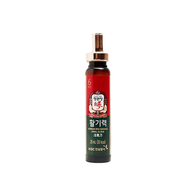 Nước Uống Bổ Dưỡng Hồng Sâm Hwal Gi Ruk 20ml x 10 chai – Ckj Korean Red Ginseng Hwal Gi RUK 20ml x 10 bottles