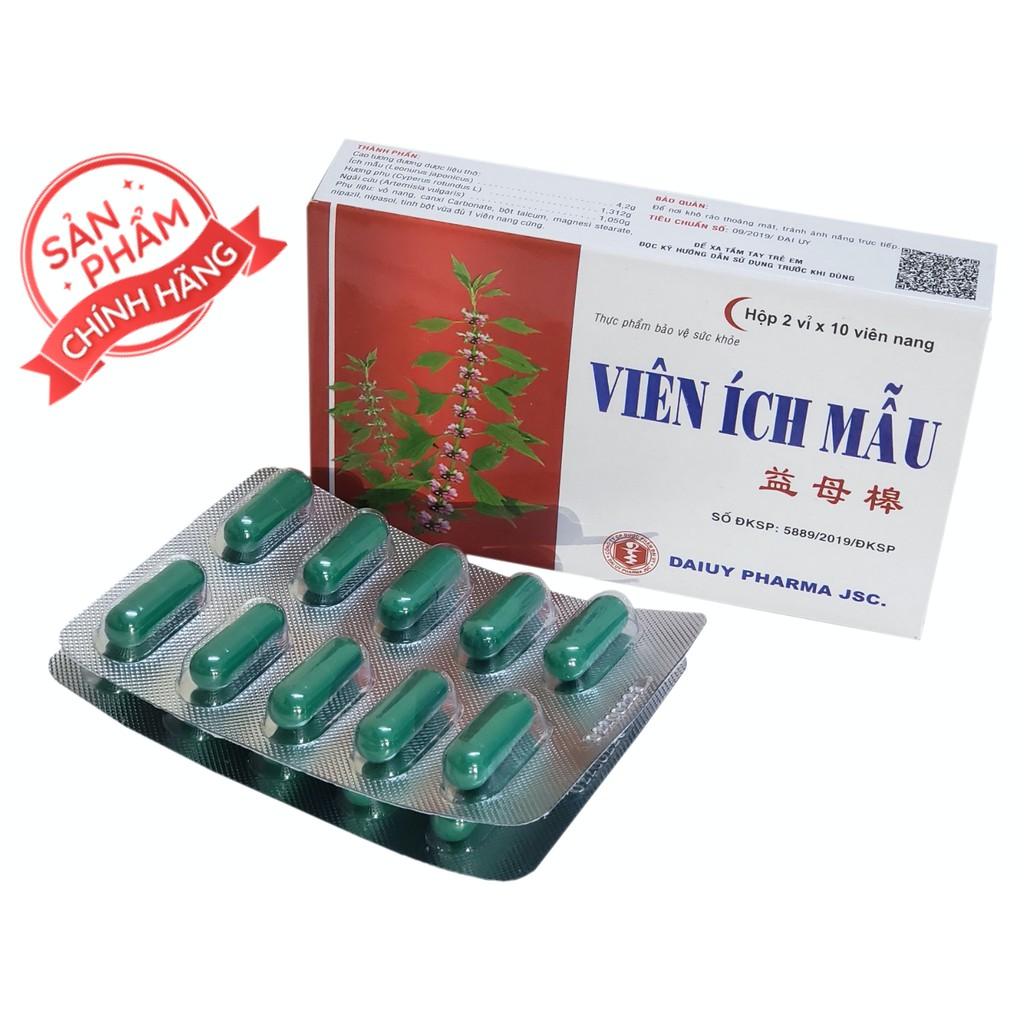 Ích Mẫu Đại Uy (Hộp 10 viên x 2 vỉ)