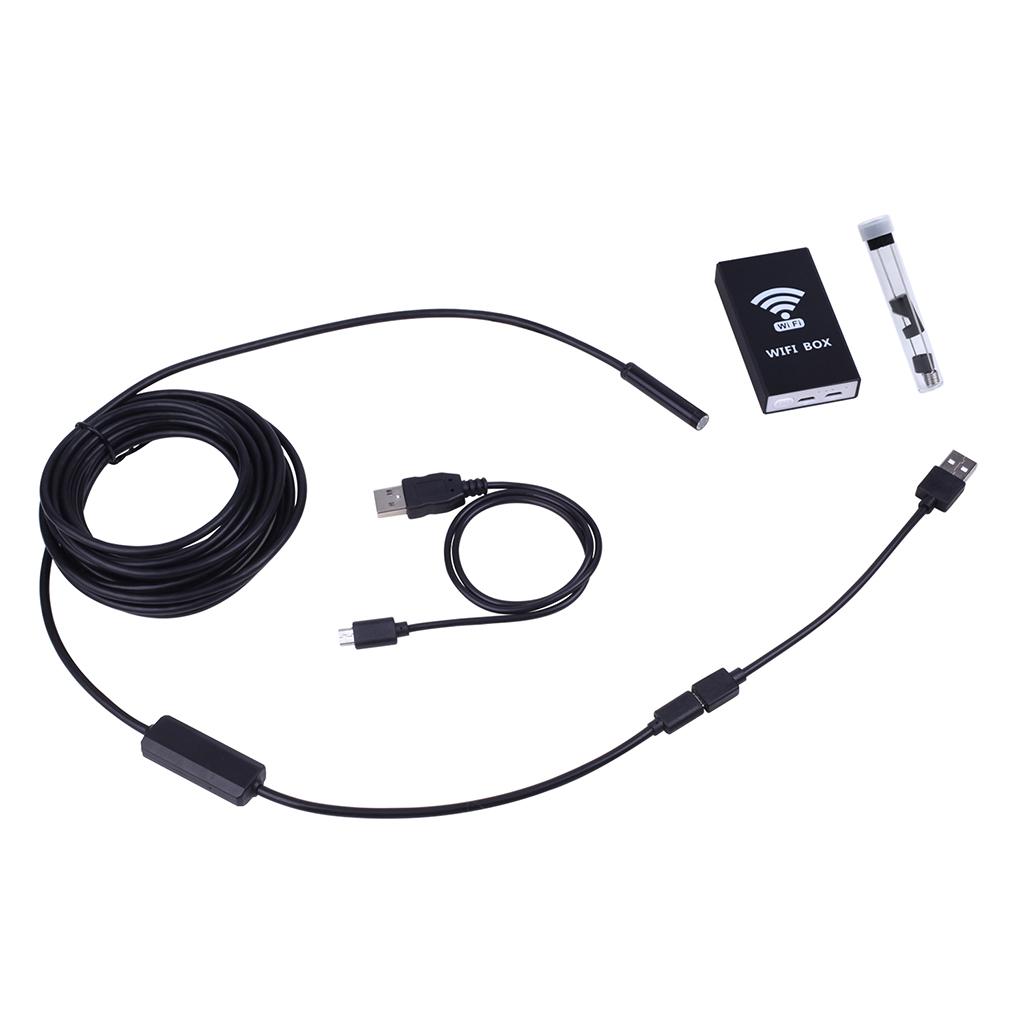 5.5mm USB Inspection Camera HD 1200P IP67 Rigid Tube Wireless Wifi Borescope