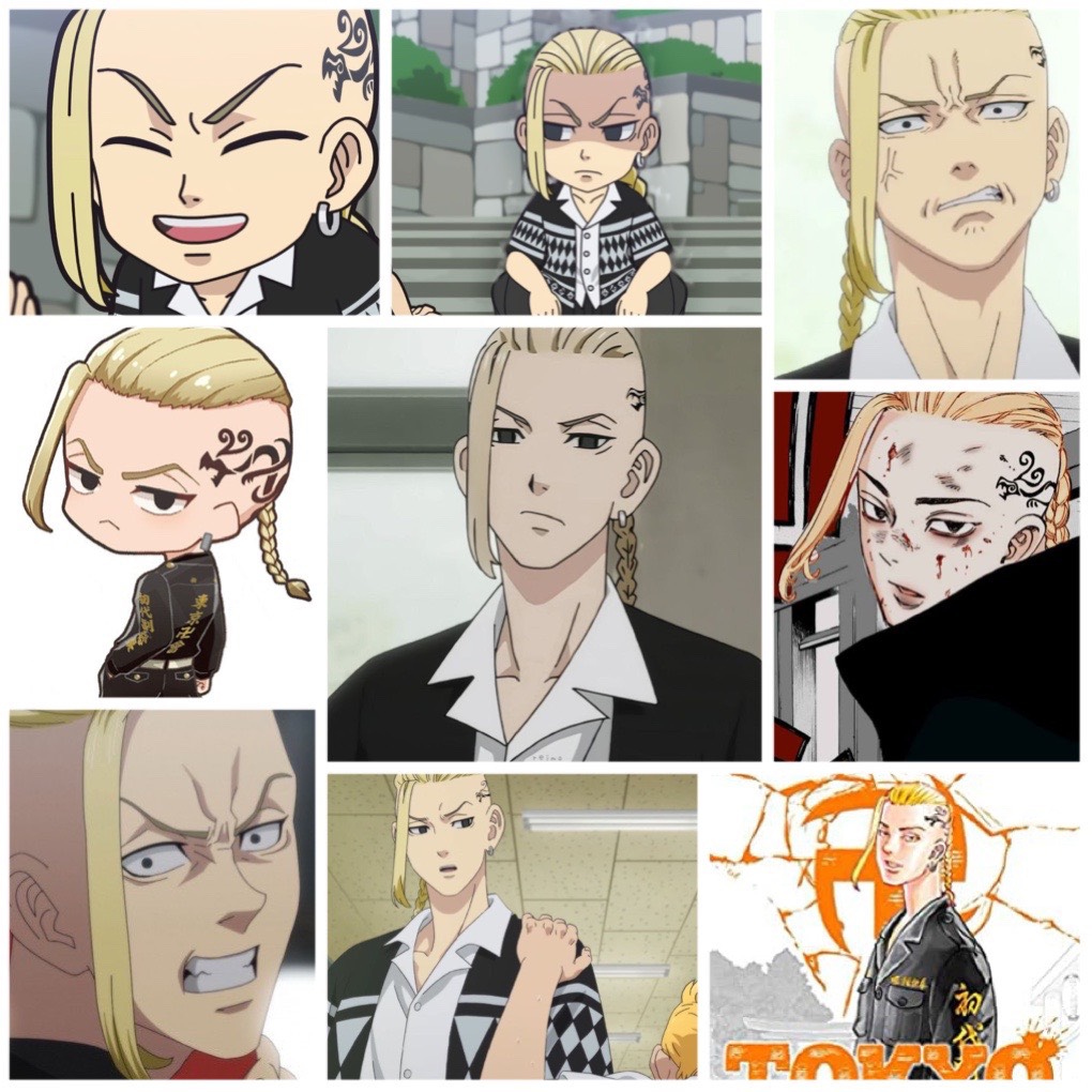 Set 60 Sticker Ken Ryuguji-Tokyo Revengers