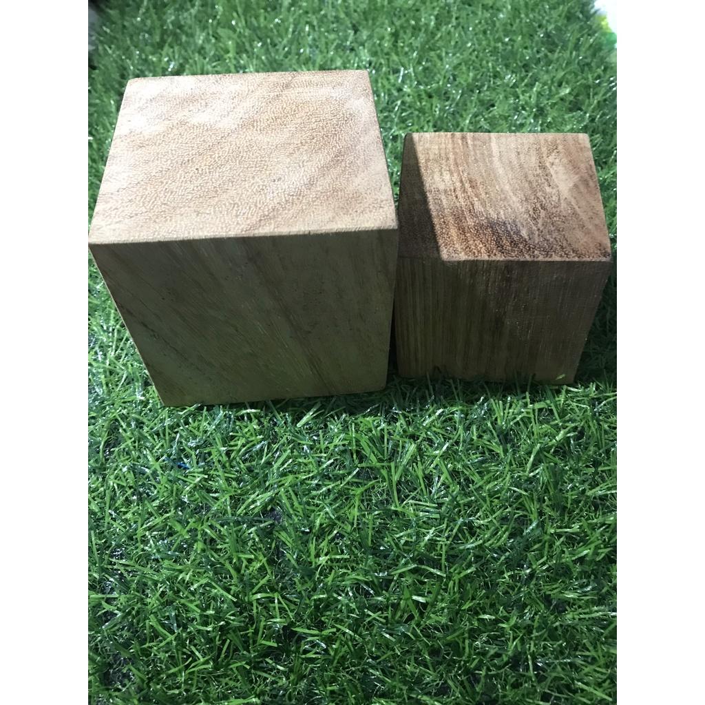 cube 10cm khối gỗ lập phương cube 10cmx10cmx10cm trang trí đồ chơi kê hàng loại 1 gỗ an toàn