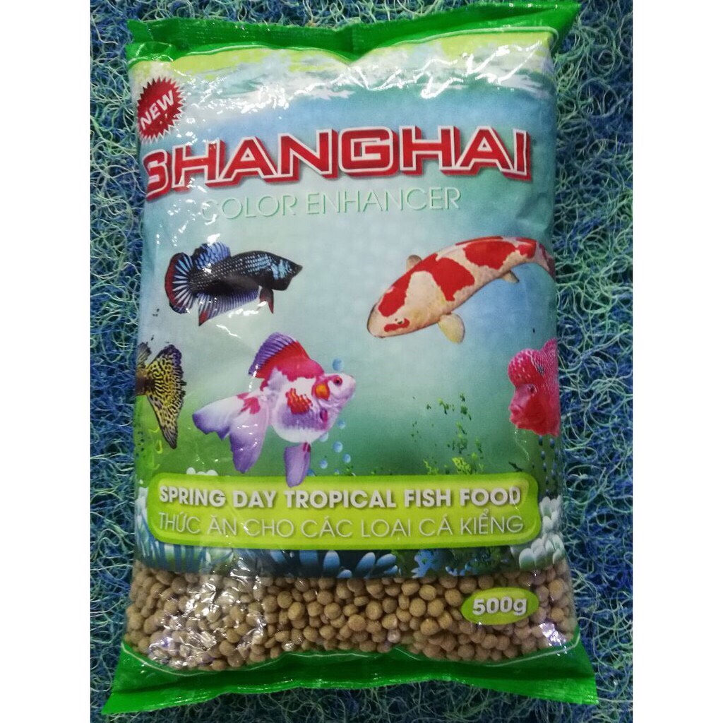 Thức ăn cho cá Shanghai 500g